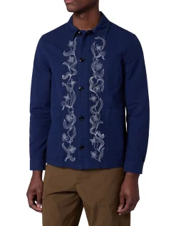 MENS LONG SLEEVE CASUAL FIT SHIRT JACKET