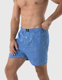 Mens 2 pack Woven Boxer