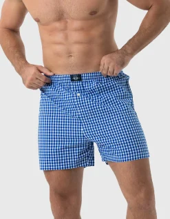 Mens 2 pack Woven Boxer