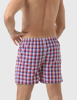 Mens 2 pack Woven Boxer