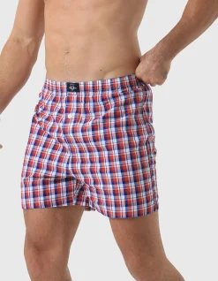 Mens 2 pack Woven Boxer