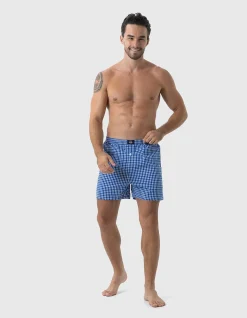 Mens 2 pack Woven Boxer