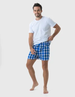 Mens 2 pack Woven Boxer