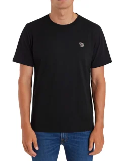 Mens Reg Fit Short Sleeve Tshirt Zebra