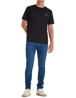 Mens Reg Fit Short Sleeve Tshirt Zebra