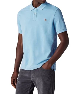 MENS REG FIT SS POLO SHIRT ZEBRA