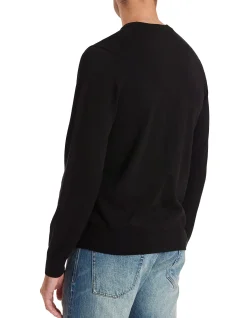 Mens Sweater Crew Neck Zeb Bad