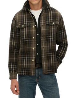 Merchant Heavy Checked Shirt