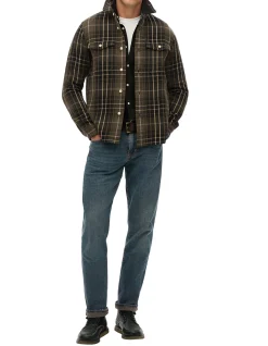 Merchant Heavy Checked Shirt