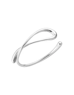 MERCY TWIST BANGLE SILVER