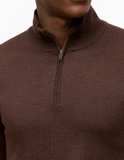 Merino Half Zip