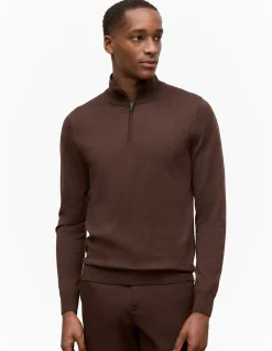 Merino Half Zip