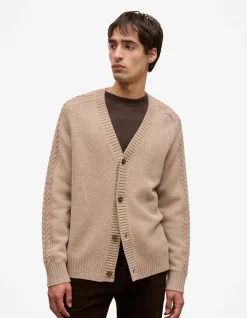 Merino Cable Detail Cardigan