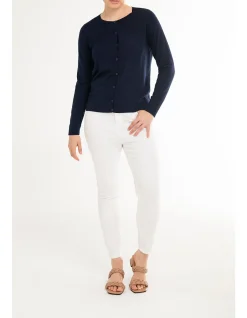 Merino Classic Button Up Cardigan