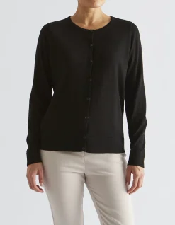 Merino Classic Button Up Cardigan