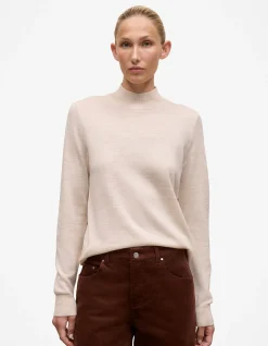 Merino Mock Neck