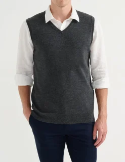 MERINO WOOL VEST