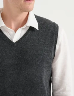 MERINO WOOL VEST
