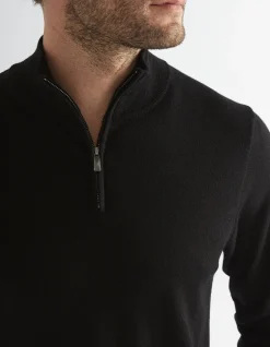 MERINO 1/4 ZIP SWEATER