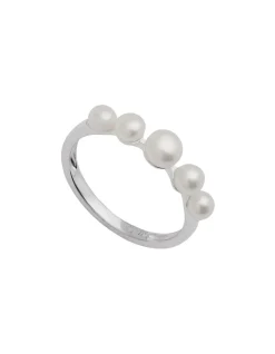 Mermaid Silver Pearl Ring