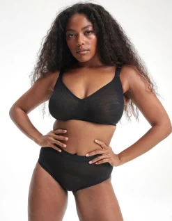 Mesh Comfort Wirefree Bralette