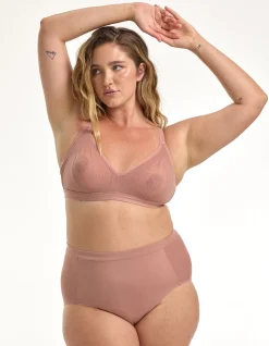 Mesh Comfort Wirefree Bralette