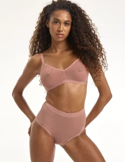 Mesh Comfort Wirefree Bralette