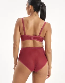 Mesh High Waist Brief