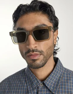 MEX SAGE SUNGLASSES POLARISED GREEN LENS