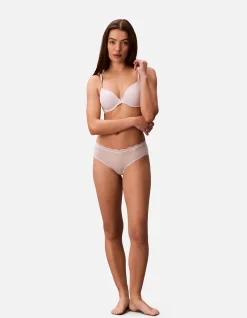 MICROFIBER STRETCH WITH LACE HIPSTER 3PK