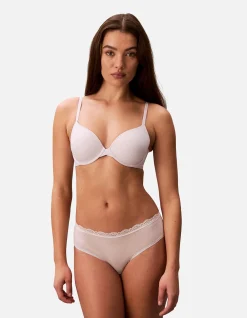 MICROFIBER STRETCH WITH LACE HIPSTER 3PK