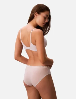 MICROFIBER STRETCH WITH LACE HIPSTER 3PK
