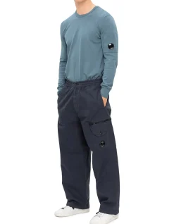 Microreps Boxy Cargo Lens Pants Ivy Green