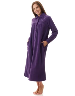 Mid button gown