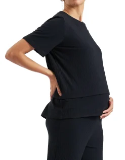 MIKE RIB NURSING TOP
