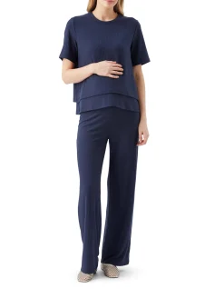 MIKE RIB NURSING TOP