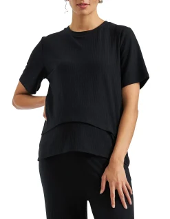 MIKE RIB NURSING TOP