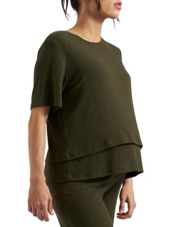 MIKE RIB NURSING TOP