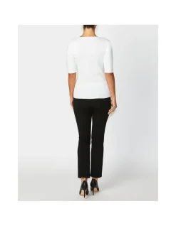 MILANO IVORY KNIT TOP