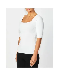 MILANO IVORY KNIT TOP