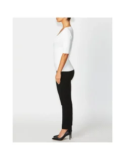 MILANO IVORY KNIT TOP