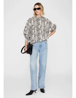 MILES CREWNECK SWEATSHIRT PYTHON