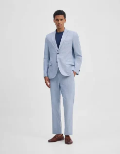 MILTON LINEN BLEND BLAZER
