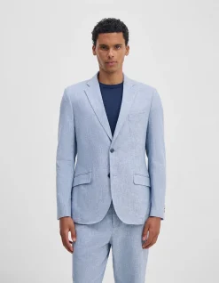 MILTON LINEN BLEND BLAZER