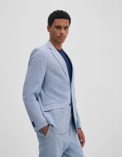 MILTON LINEN BLEND BLAZER