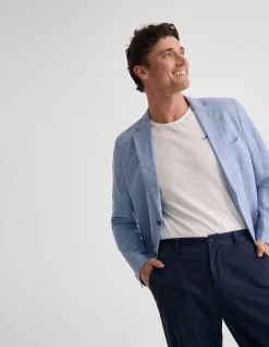 MILTON LINEN BLEND BLAZER