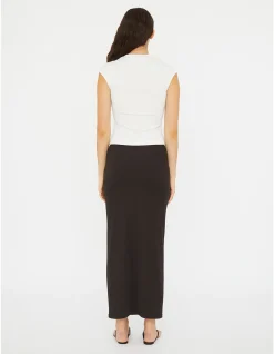 MINERAL STONE HOLLOW Short Sleeve CROPPED TSHIRT