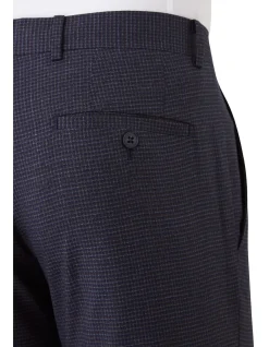 MINI CHECK SUIT TROUSER