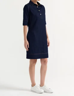 MINI DENIM DRESS