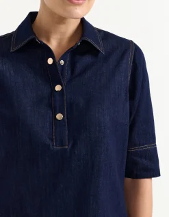 MINI DENIM DRESS